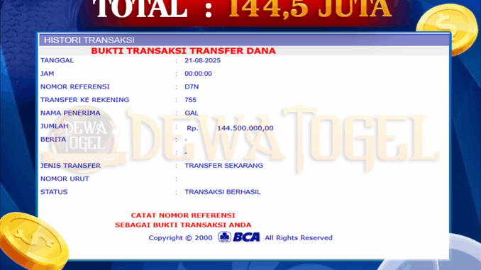 Bukti JP Dewatogel Togel-2